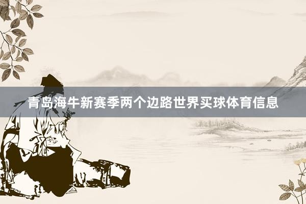 青岛海牛新赛季两个边路世界买球体育信息