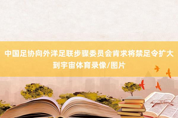 中国足协向外洋足联步骤委员会肯求将禁足令扩大到宇宙体育录像/图片