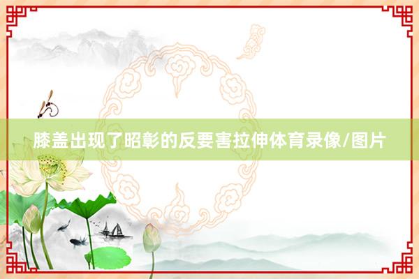 膝盖出现了昭彰的反要害拉伸体育录像/图片