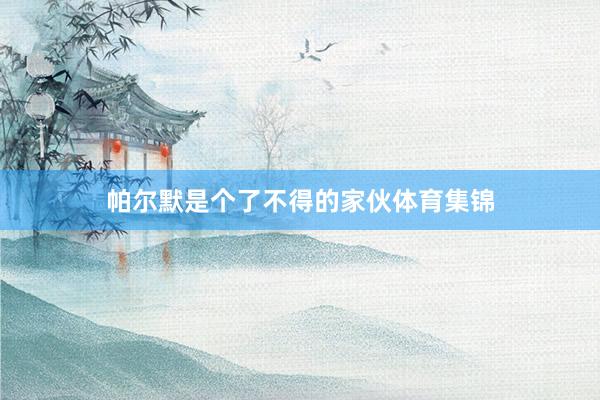 帕尔默是个了不得的家伙体育集锦