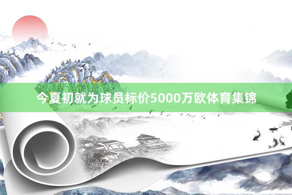 今夏初就为球员标价5000万欧体育集锦