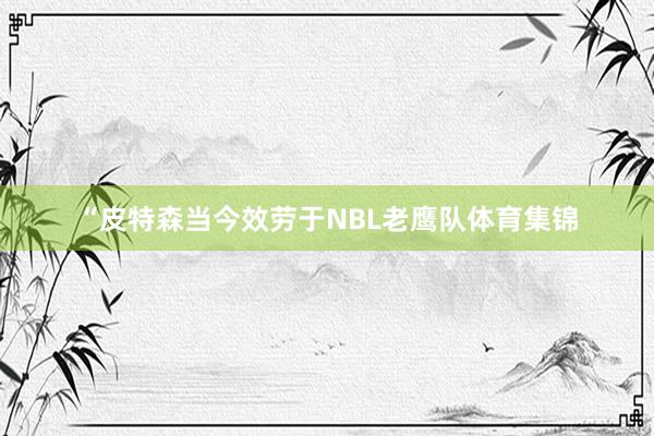 “皮特森当今效劳于NBL老鹰队体育集锦