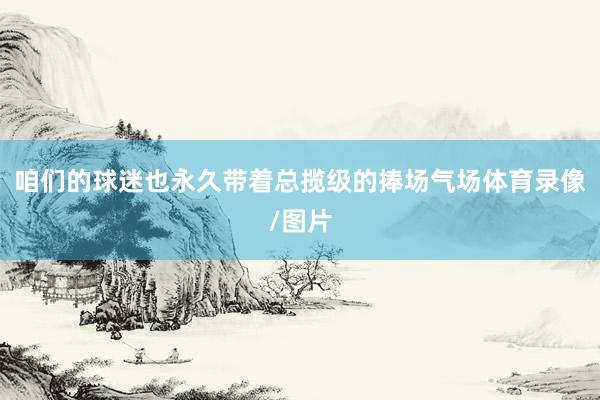咱们的球迷也永久带着总揽级的捧场气场体育录像/图片